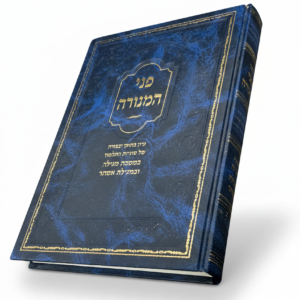 פני המנורה - עיון בתוכן ובצורה של סוגיות התלמוד (384 עמודים | כריכה קשה)