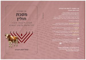 פני המנורה - מסכת חולין פרק ראשון-שביעי 302 עמודים | (קובץ דיגיטלי)